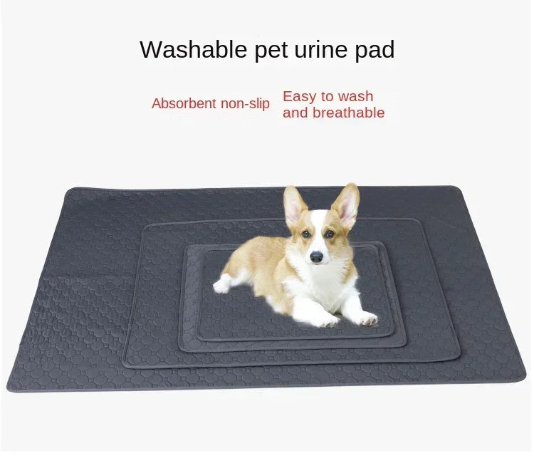 Pet Urine Mat，Waterproof Reusable Training Pad，Dog pet chang pad，Washable Dog Pet Diaper Mat Protect Diaper Mat Car Seat Cover