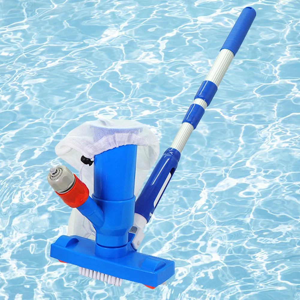 Handheld Pool Cleaning Tool Portable Pool Cleaner Maintenance Kit Plastic Detachable for Dirt Sand&Slit Cleaning