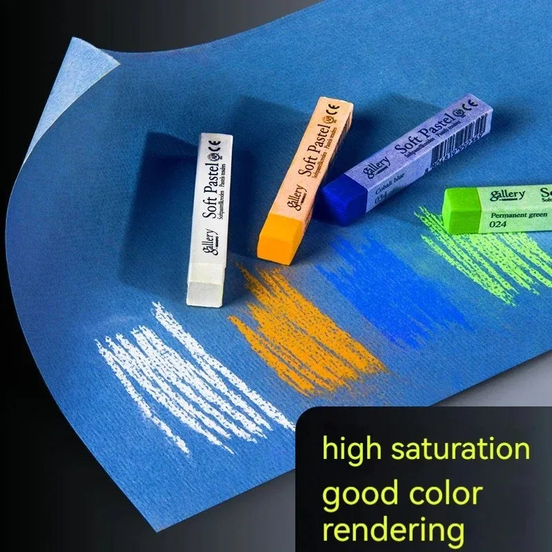 Professional Soft Pastel Squares Chalk Student Graffiti Stick Artist Heavy Color Oil Crayons Pastels For Art Painting Stationery