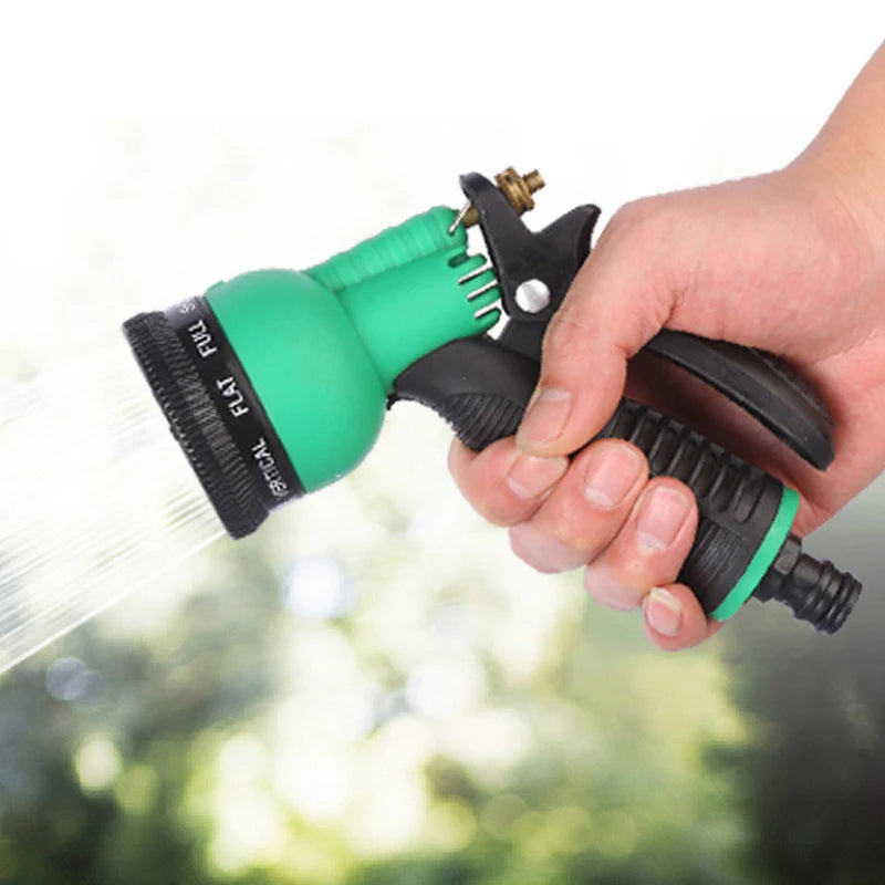 High Pressure Water Gun 8 Pattern Hose Nozzle Garden Yard Water Cleaning Sprayer Car Washer Multiuse Irrigation Sprinkle Tools