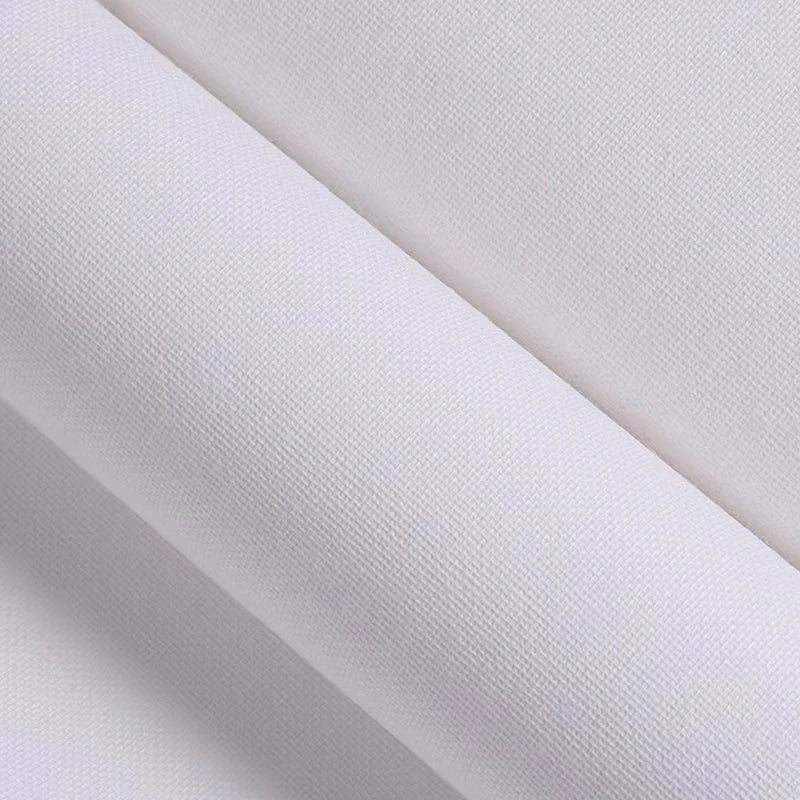 5M/Roll Cotton Canvas Roll,White Blank Specialized Suitable for Oil Painting,Acrylic Pigments,27cm,37cm,47cm,57cm Wide,HB-02