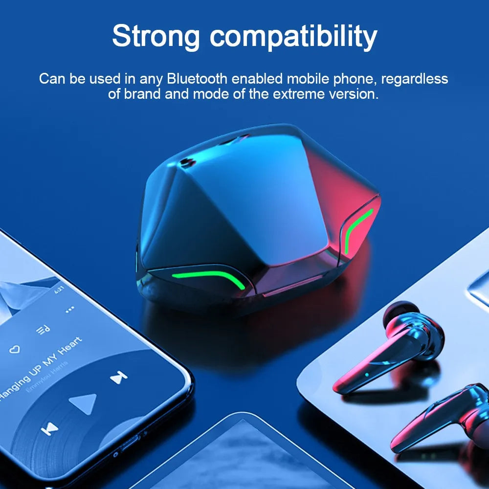 TWS G11 Wireless Outdoor Sports Wireless Headset 5.0 In Ear Gaming Headset With Charging Case Esports Listening Music Universal