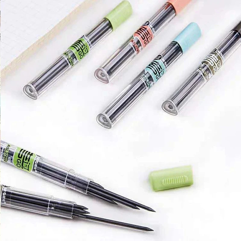 2.0mm Mechanical Pencil Drawing Painting Automatic Pencil Lead Set Students Supplies Office School Kawaii Stationery Gifts