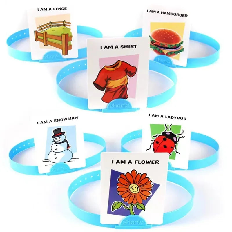 Guess Who Game Hedbanz Full English Version Family Fun Party Tabletop Card Game For Parent-child Interaction Engagement