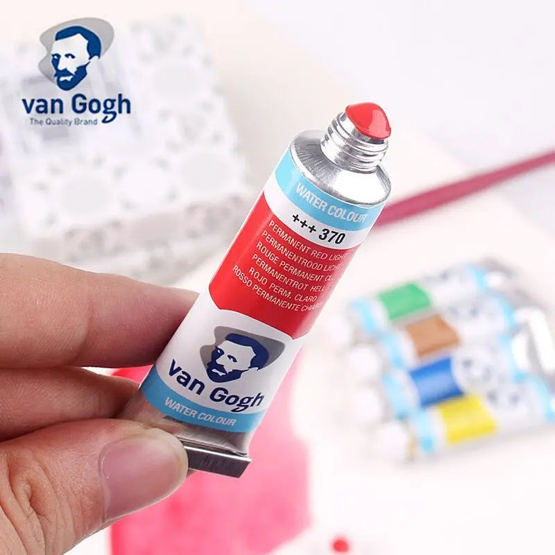 Van Gogh Original Watercolor Paint 10ml Tube Art Supplies Painting Artist Brilliant Transparent Colors College Grade Lightfast