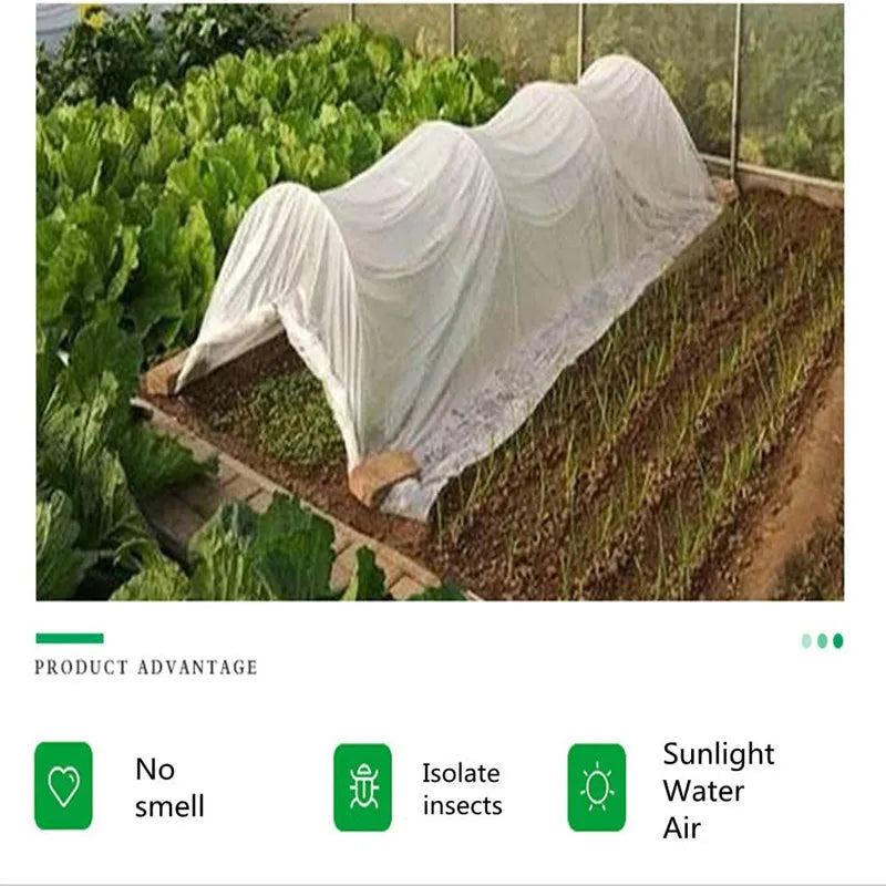 60 Mesh Plant Vegetables Insect Protection Net Garden Fruit Care Cover Flowers Protective Net Greenhouse Pest Control Anti-bird