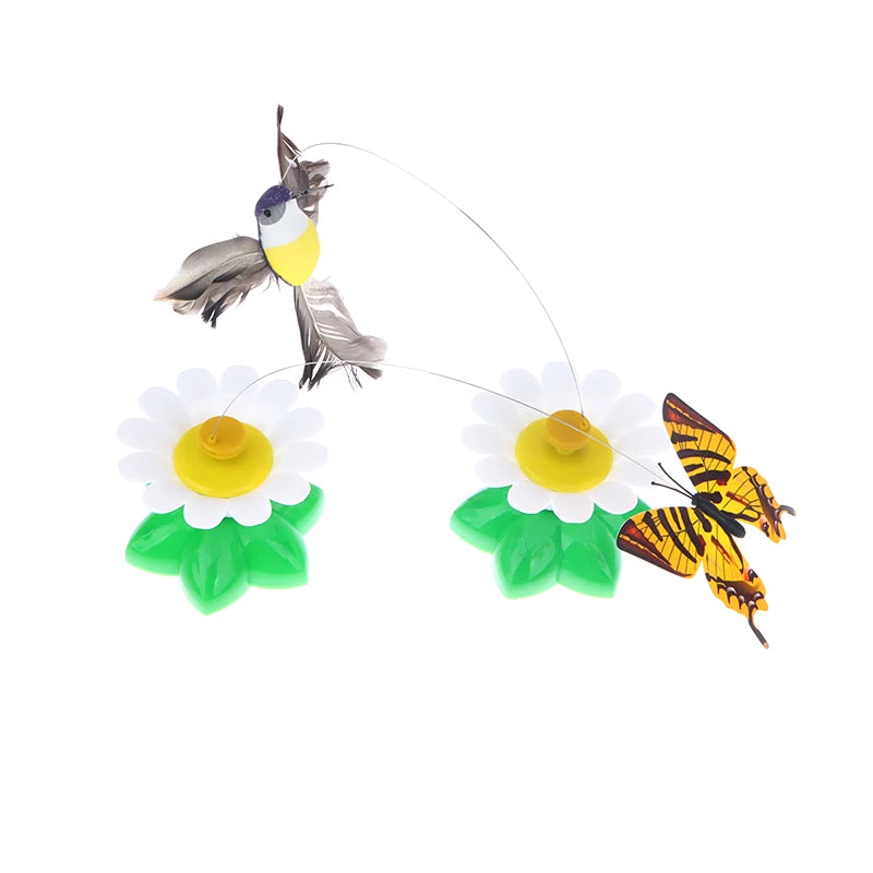 Garden Decoration Electric Dancing Fluttering Butterflies Flying Humming Bird Garden Yard Outdoor Home Decoration Farmland