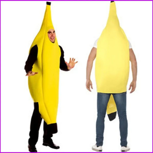 Carnival Clothing Men Cosplay Adult Fancy Dress Funny Sexy Banana Costume Novelty Halloween Christmas Carnival Party Decorations