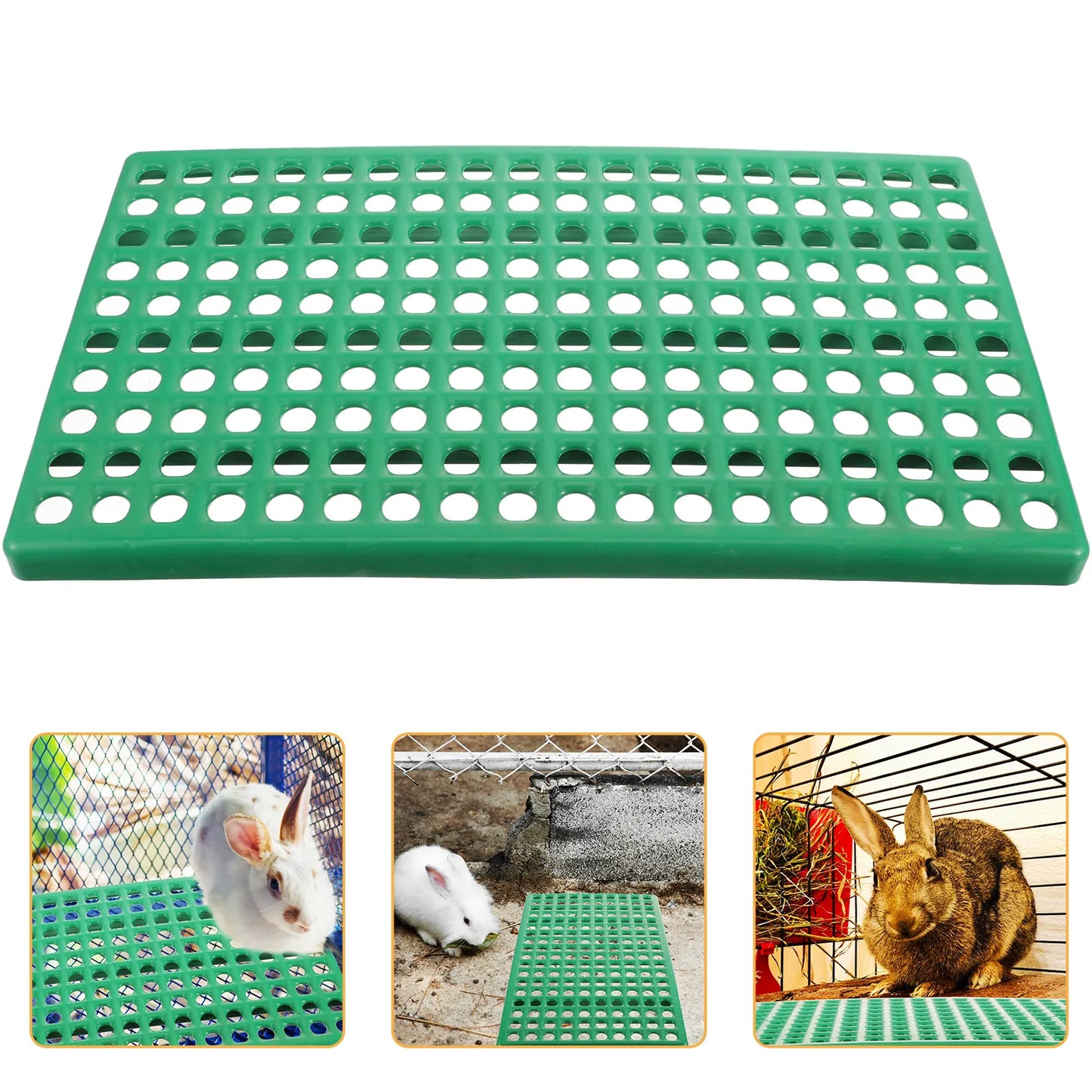 Pet Bedding For Small Animals Rabbits Pet Supplies Nest Mats Floor Urine Drain Pad Leaky Board Cage Plastic Foot Plate