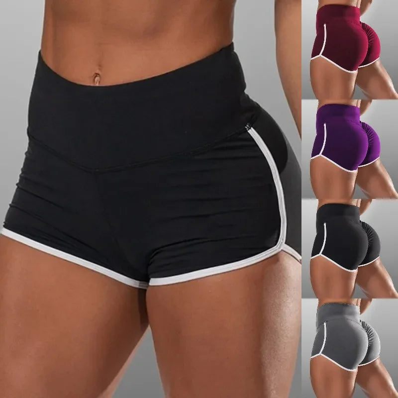 Women Sports Shorts For Women New Cycling Jogging Fitness High Waist Push Up Gym Shorts Leggings Women Yoga Shorts Sportwear