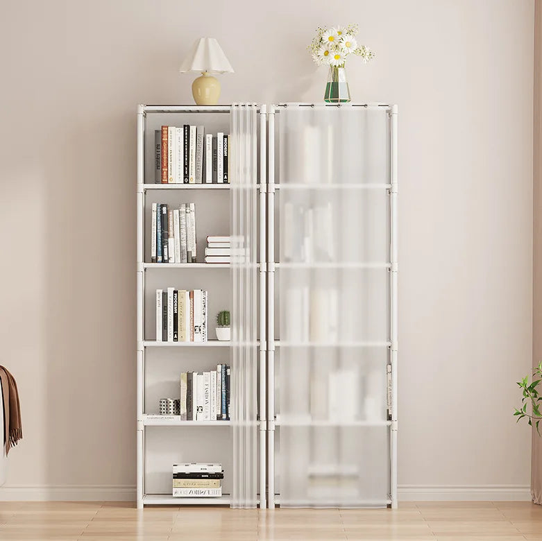 Simple Bookshelf Floor To Floor Storage Rack Living Room Sundries Storage Cabinet Shelf Household Multi-layer Storage Wardrobe