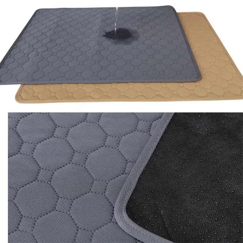 Pet Urine Mat，Waterproof Reusable Training Pad，Dog pet chang pad，Washable Dog Pet Diaper Mat Protect Diaper Mat Car Seat Cover