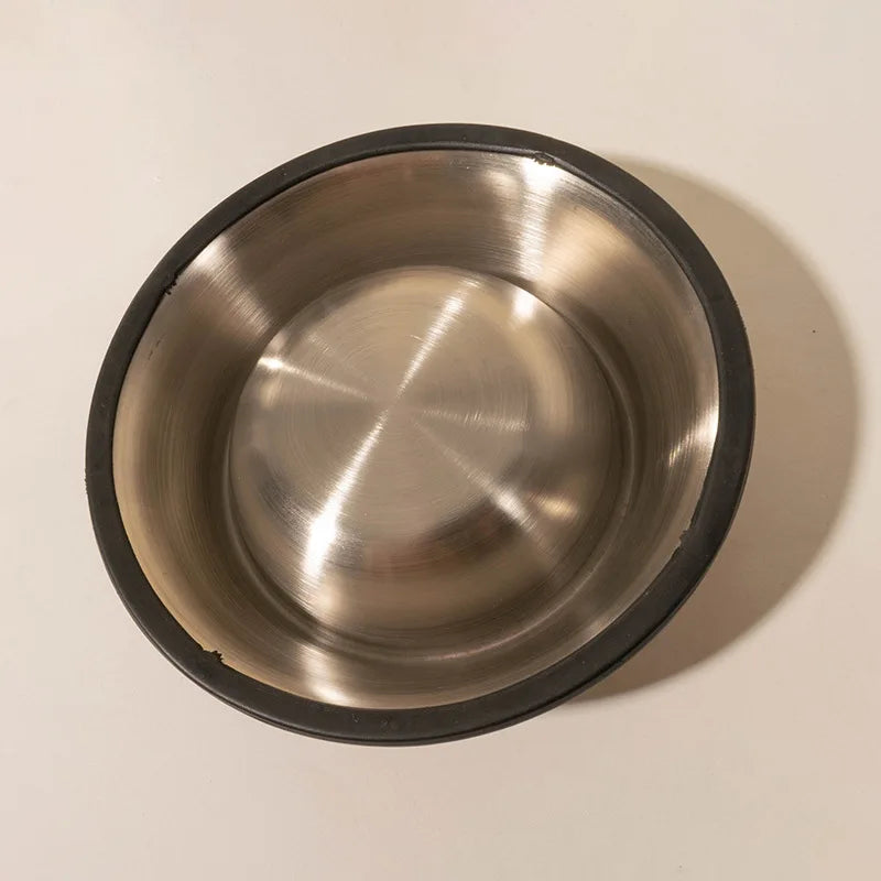 5 Colors Stainless Steel Dog Bowls,Lovely Pet Food Water Drink Dishes Feeder For Cat Puppy Dog Pet Feedersr Bowls Supplies