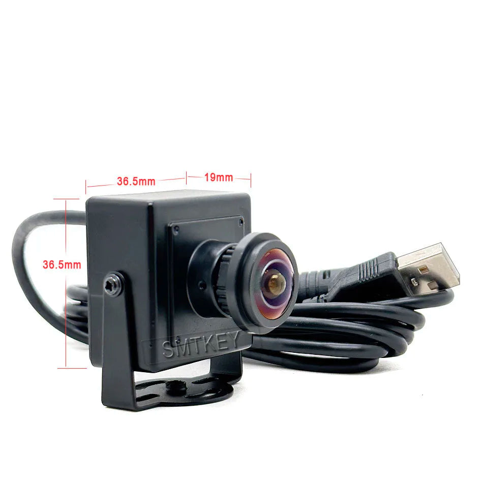 175degree Wide View 4MP USB Camera with Fish Eye Lens 5MP 1.7mm Lens or 8MP IMX415 USB Webcam For Live Streaming, Video Teaching