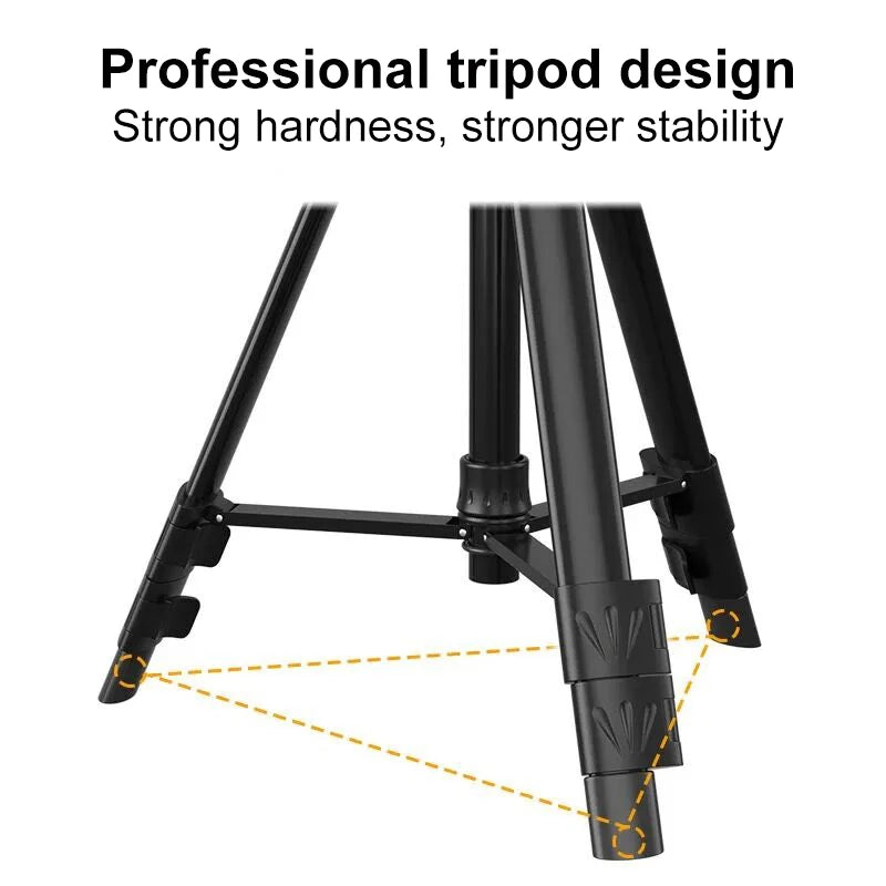 60-130cm Projector Tripod Stand Foldable with Tripod Tray Multifunctional Gimbals Racks Projector Stand with Adjustable Height