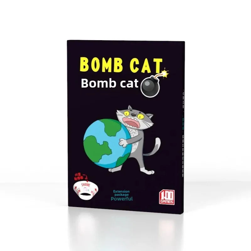 Casual Fun Card Tabletop Board Game Blast Cat Explosive Large Battle Intelligence Toys For Adults Family Parent-child Gathering