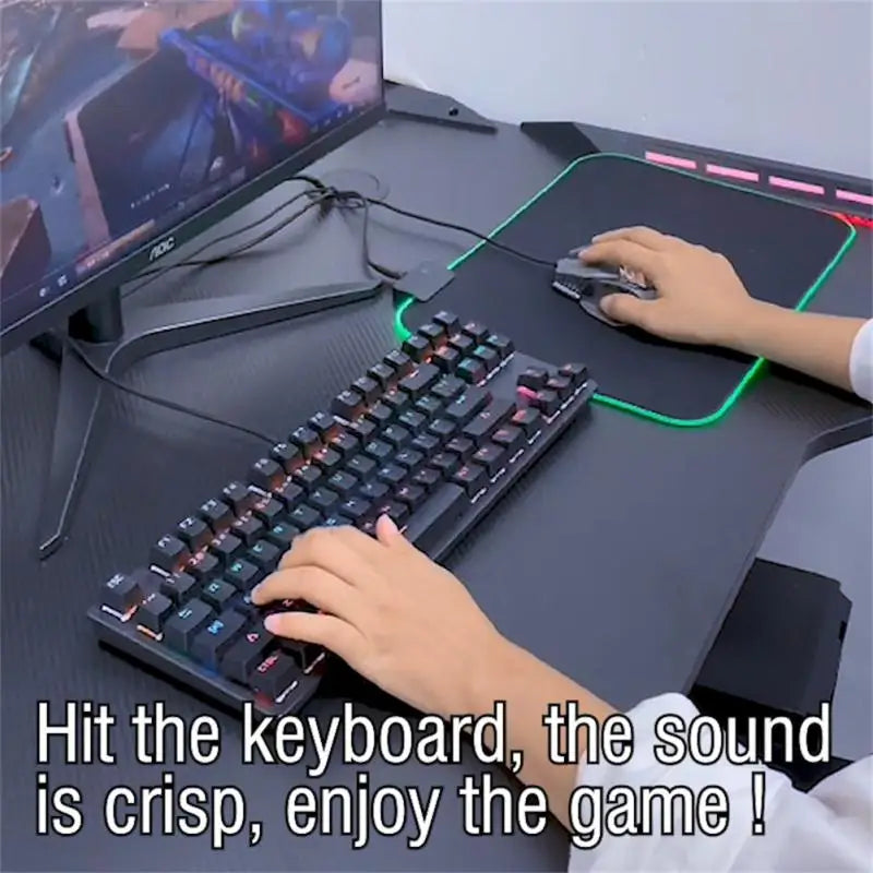 Anne 2 60% 61 Keys Portable Mini Wireless 5.0 Mechanical Keyboard Office Gaming Keyboard Type-C Detachable Cable