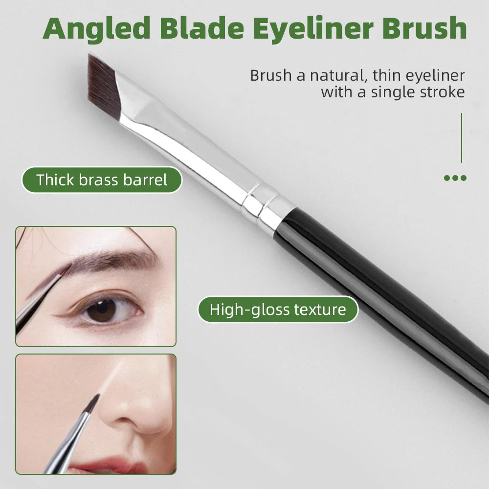 Professional Detail small Eyeshadow Make up brush Soft Horse Hair Eyelid Highlighter Smudge Makeup Brushes Eyes Make Up Tools