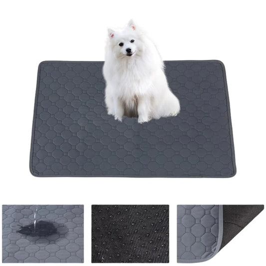 Pet Urine Mat，Waterproof Reusable Training Pad，Dog pet chang pad，Washable Dog Pet Diaper Mat Protect Diaper Mat Car Seat Cover