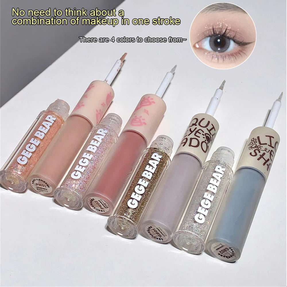 Eye Shadow Palette Glitter Pearly Eyeshadow Palette Nude Long Lasting Korean Charming Eyes Makeup Palette Cosmetics New