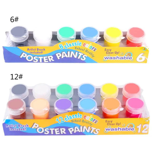 2022 New Finger Painting Pigment Gouache Paint Set for School Student Prize Child Gift