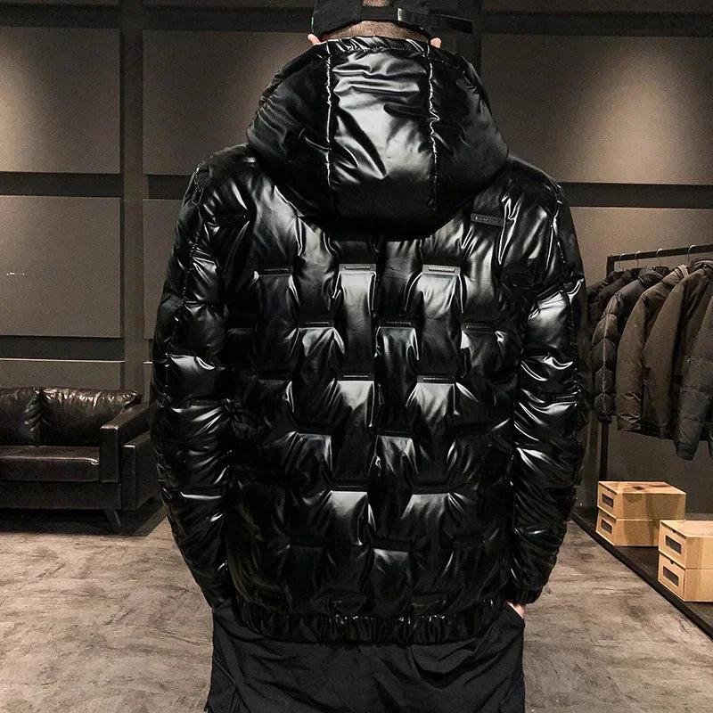 Men Autumn Winter Down Coats Jackets Casual Fashion Hooded Ultralight Warm Down Jacket Waterproof High Quality Men Clothing