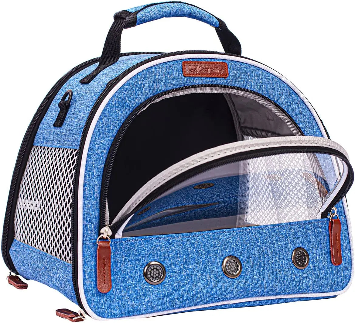 Guinea Pig Carrier, Guinea Pig Travel Cage Small Animals Reptile Travel Carrier Bunny Bird Rat Carrier