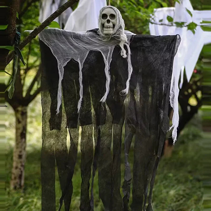 Halloween Hanging Ghost Skeleton Ghost Hanging Decoration Outdoor Yard Ghost House Secret Room Terrifying Outdoor Props