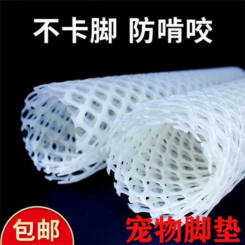 Rabbit Mats for Cages Rabbit Guinea Pig Hamster and Other Small Animal Cage Hole Mat Foot Pad Prevent Pets Skin Disease