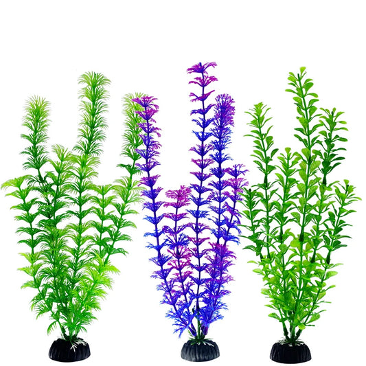 Aquarium landscaping simulation water grass 30cm green artificial plant fake flower fish tank decoration accessories ornaments