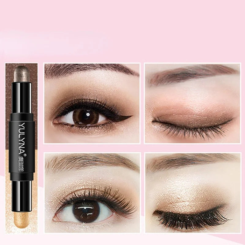 One Stroke Two Use Three Dimensional Non-smoothing Silkworm Pen Eye Shadow Pen Make up Eyeshadow Beauty Eyeshadow