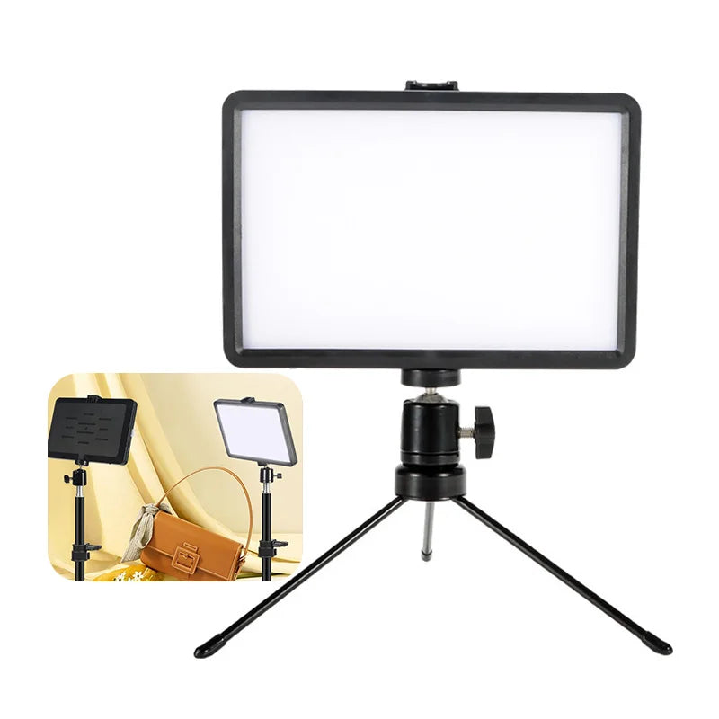 3000K-6000 KMcoplus LED Photography Video Light Panel Lighting Photo Studio Lamp Kit For Shoot Live Streaming Youbube RGB Filter