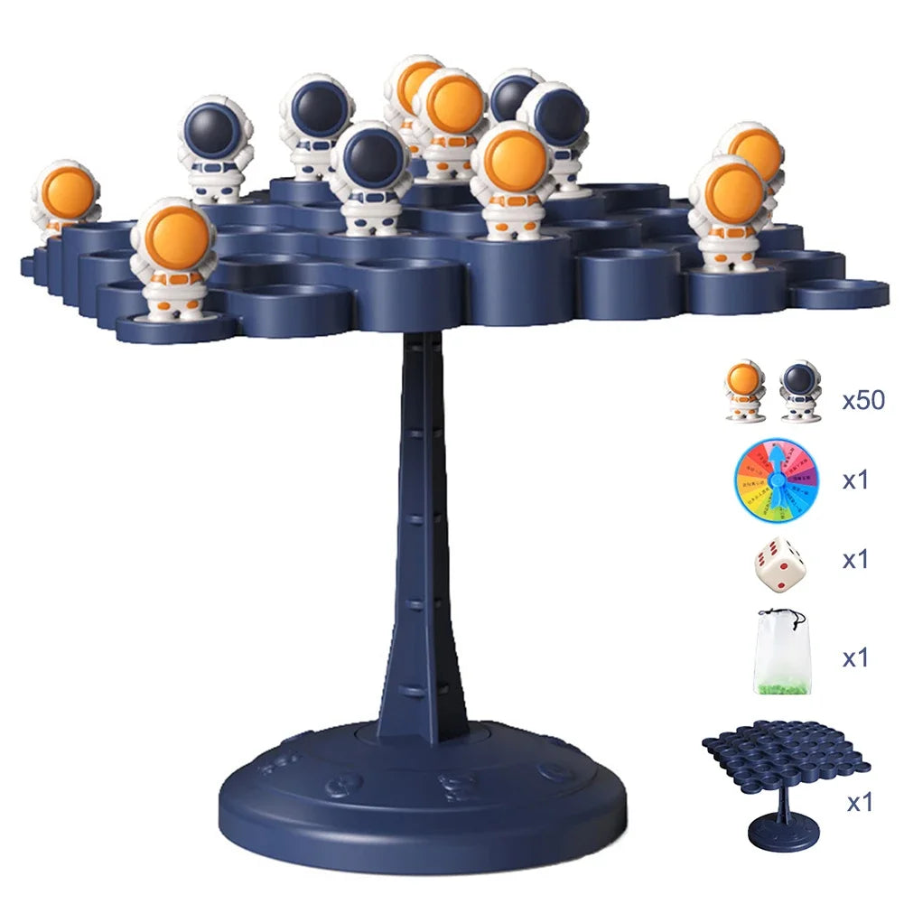 Astronaut Balance Game Educational Parent-Child Interactive Toy Balancing Board Puzzle for Boys Girls