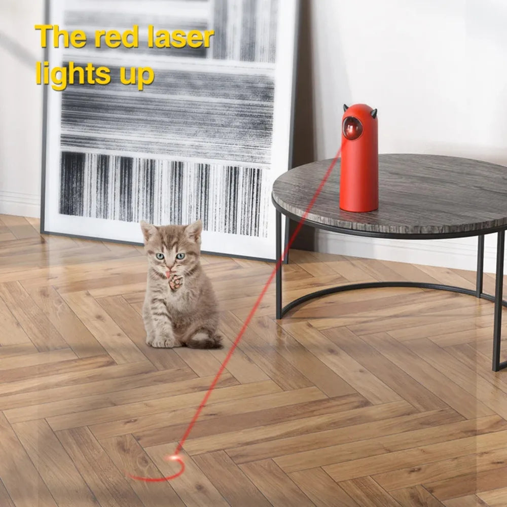 Automatic Cat Toys Infrared LED Laser Cat Tease Device Indoor Smart Pet Interactive Toys Pet Supplies