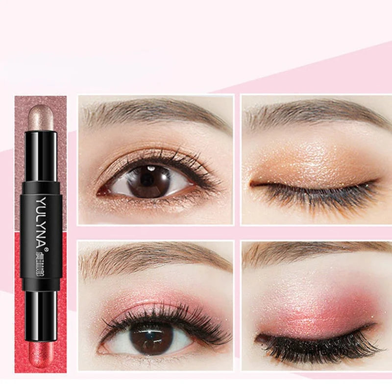 One Stroke Two Use Three Dimensional Non-smoothing Silkworm Pen Eye Shadow Pen Make up Eyeshadow Beauty Eyeshadow