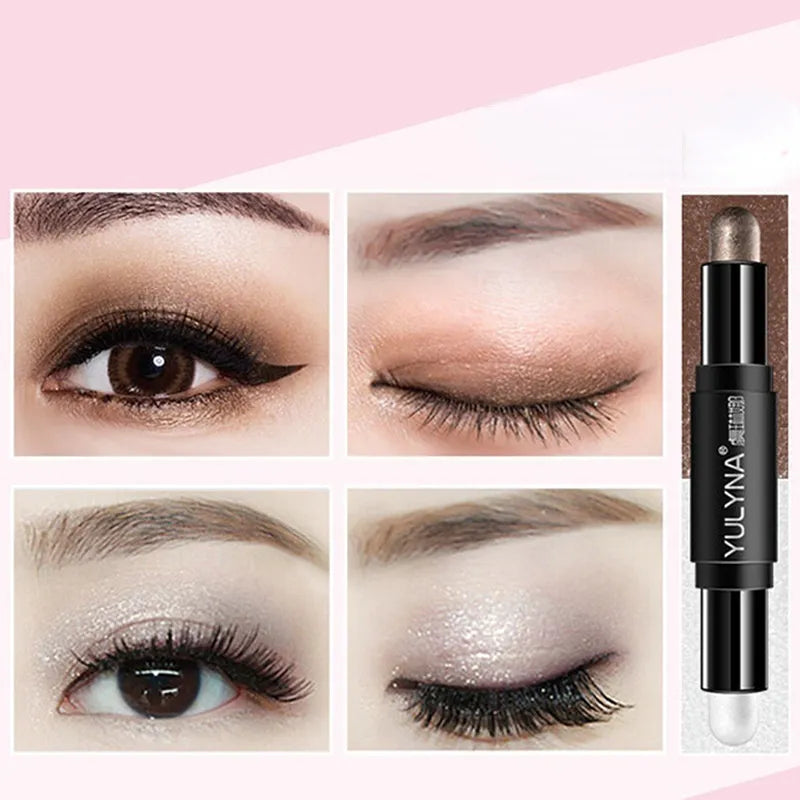 One Stroke Two Use Three Dimensional Non-smoothing Silkworm Pen Eye Shadow Pen Make up Eyeshadow Beauty Eyeshadow