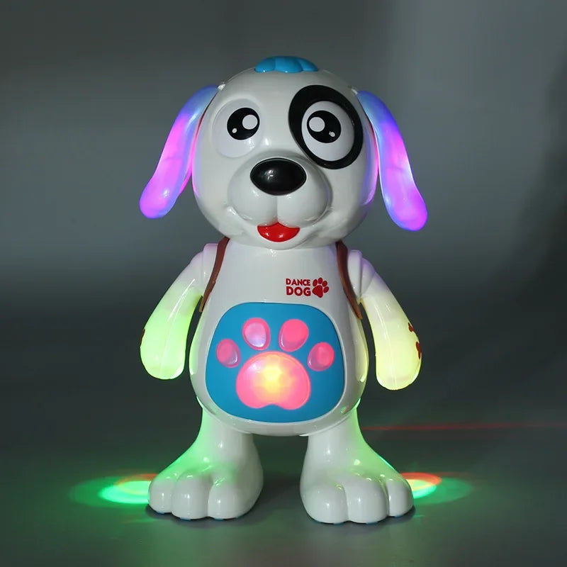 Electronic Robots Dog Toy Music Light Dance Walk Cute Baby Gift 3-4-5-6 Years Old Kids Toys Toddlers Animals Boys Girls Children