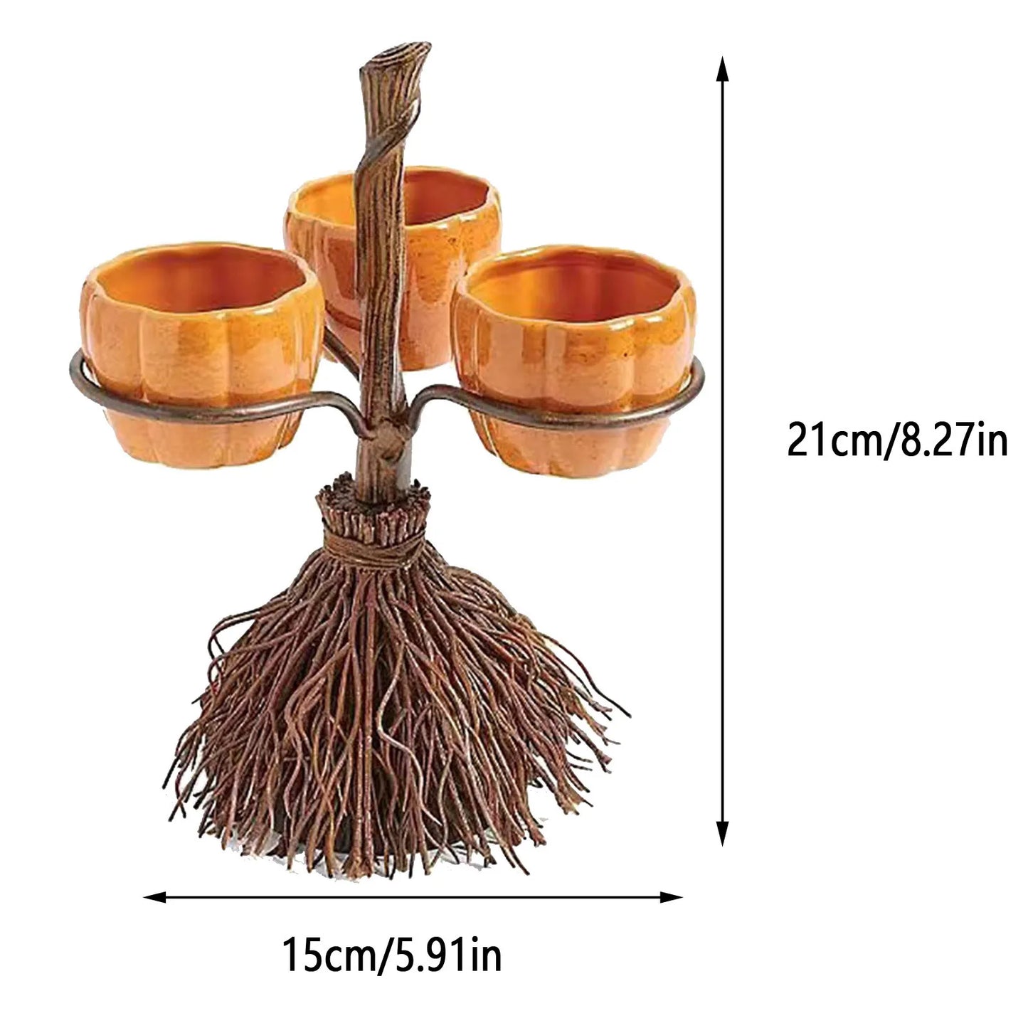 Halloween Pumpkin Snack Bowl Rack Fruit Candy Serving Plate Bowl For Home Room Decor Friend Gift Decoration Accessories Festival