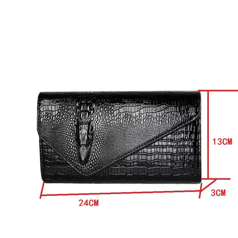 Fashion Black Small Shoulder Bags 2024 New European Women Evening Bags Purse Serpentine Messenger Female Clutch Chain Handbags