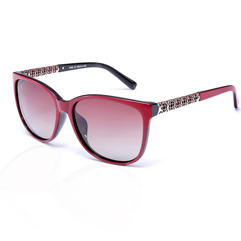 New Fashion TR Memory Frame Polarizing Sunglasses For Women Are Uniquely Designed To Protect Against UV 400 Rays