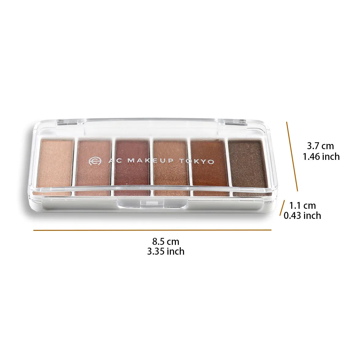 6 colors Eyeshadow Palette Matte Pearlescent Easy To Wear Brightening Natural Long-lasting Waterproof Makeup Cosmetic