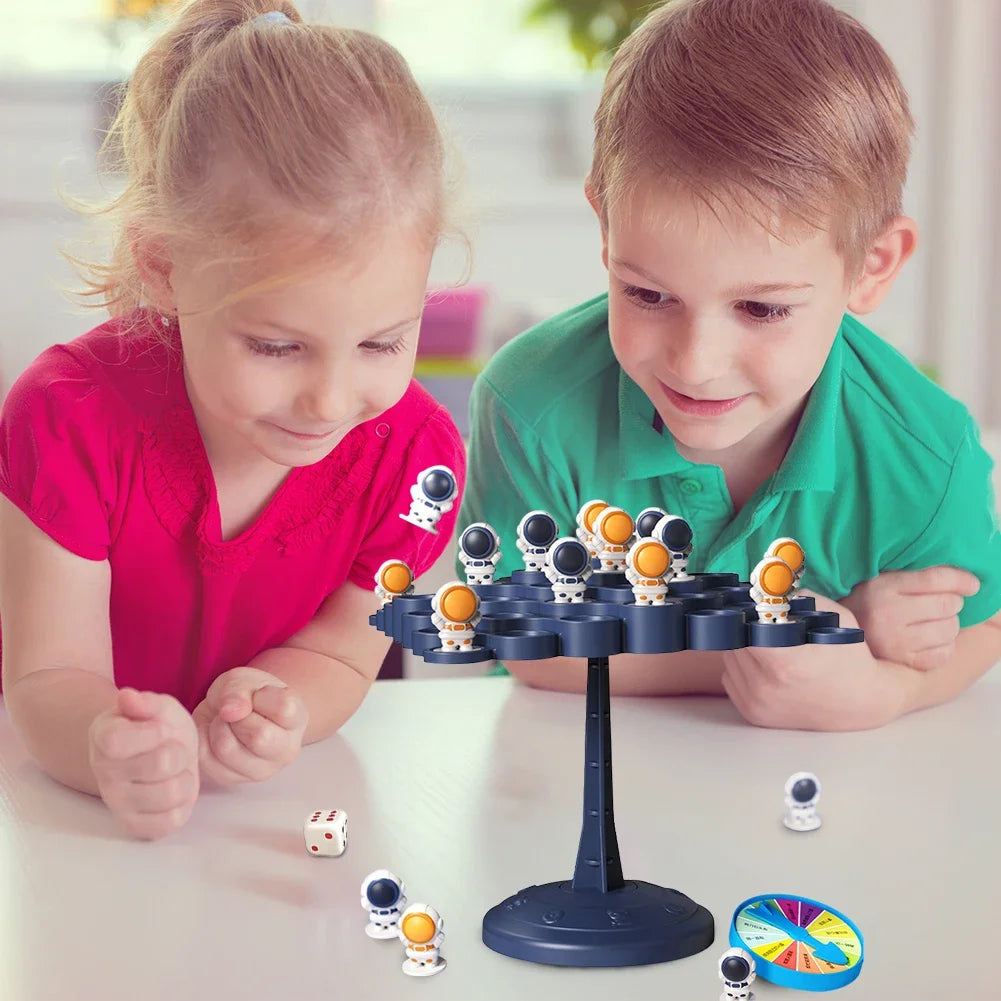 Astronaut Balance Game Educational Parent-Child Interactive Toy Balancing Board Puzzle for Boys Girls