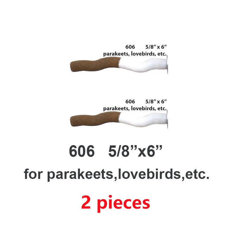 CAITEC Bird Perched Stick Nail Grooming for Parrots Bird Stand Fits any Type of Cages Suitable for Small to Large Birds