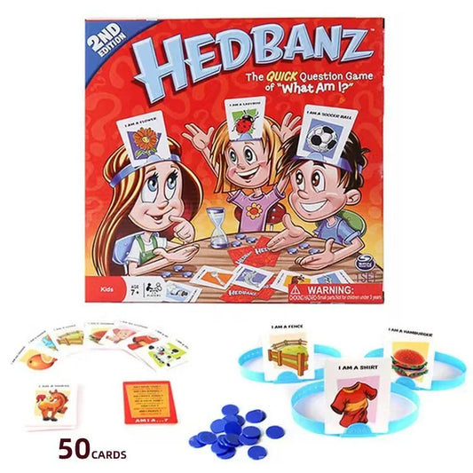 Guess Who Game Hedbanz Full English Version Family Fun Party Tabletop Card Game For Parent-child Interaction Engagement