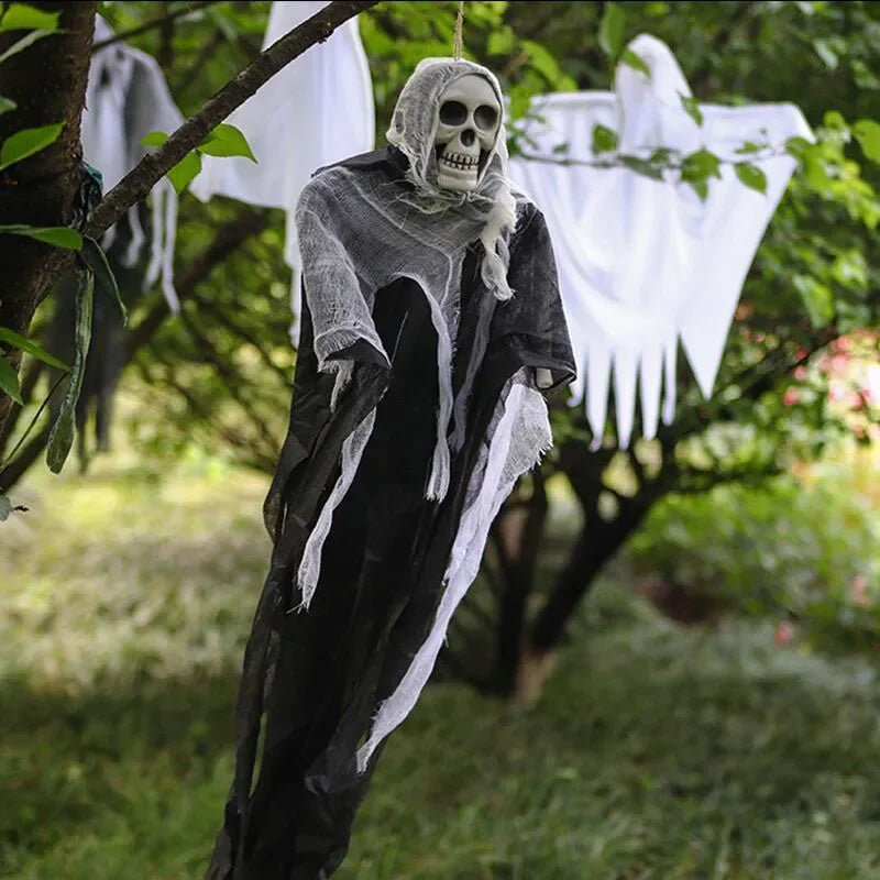 Halloween Hanging Ghost Skeleton Ghost Hanging Decoration Outdoor Yard Ghost House Secret Room Terrifying Outdoor Props