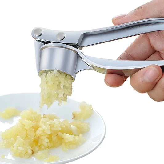 Imitating Stainless Steel Garlic Press Crusher Kitchen Cooking Vegetables Ginger Squeezer Masher Handheld Ginger Mincer Tools