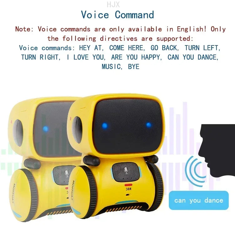 Intelligent Voice Interaction Remote Control Robots Pets Dancing Kids Electronic Toys for Boys Girl Children Touch Sensing Music