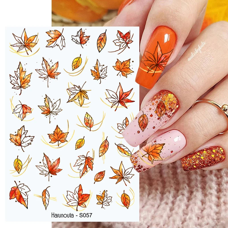 Sliver Stars Nails Stickers 3D Laser Stylish Adhesive Nail Sticker Manicure Decoration Nail Stickers for Nails Nail charms