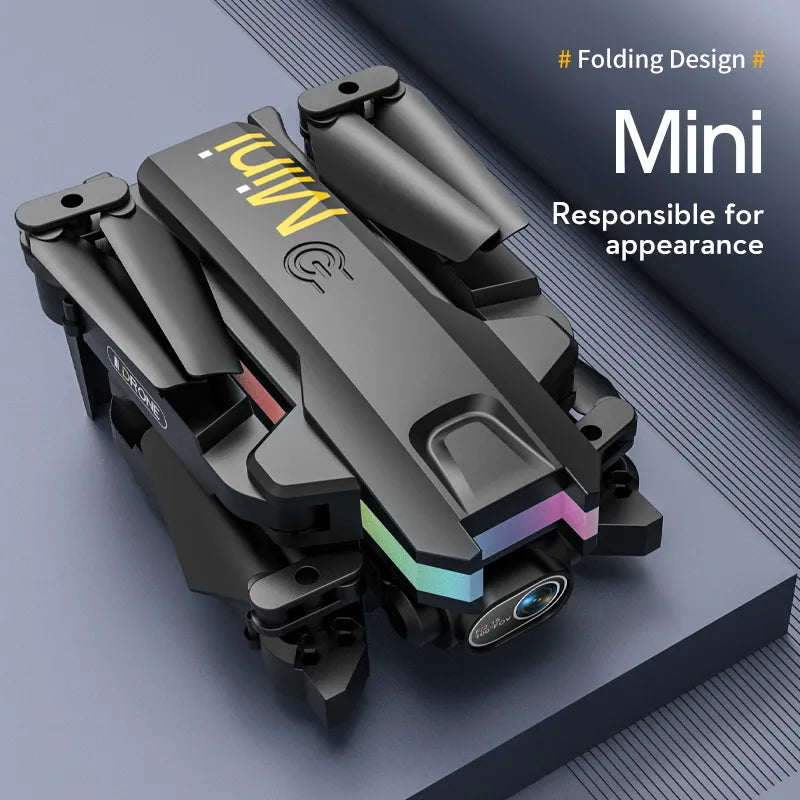 2023 New XT8 Mini Drone 4K Professional HD Camera WIFI FPV Air Pressure Fixed Altitude Foldable Quadcopter RC Helicopter Toys