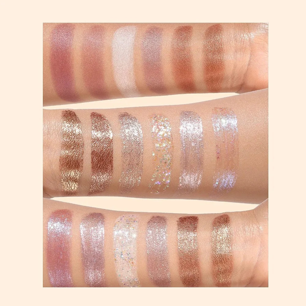 Double Head Liquid Eyeshadow Pearl Eye Shadow Contour Lying Silkworm Pen Sparking Waterproof Long Lasting Party Eye Makeup Tools